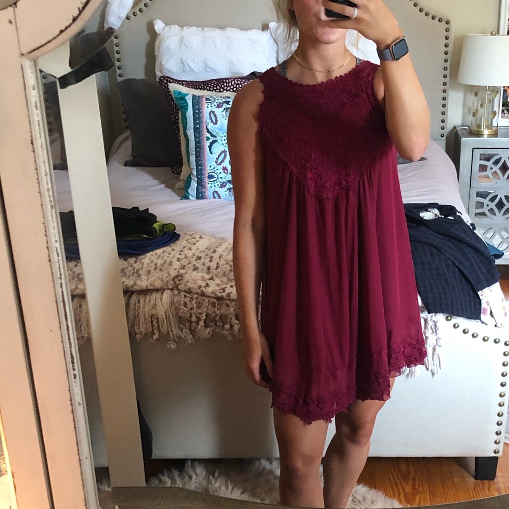 Burgundy Dress from Alter’d State